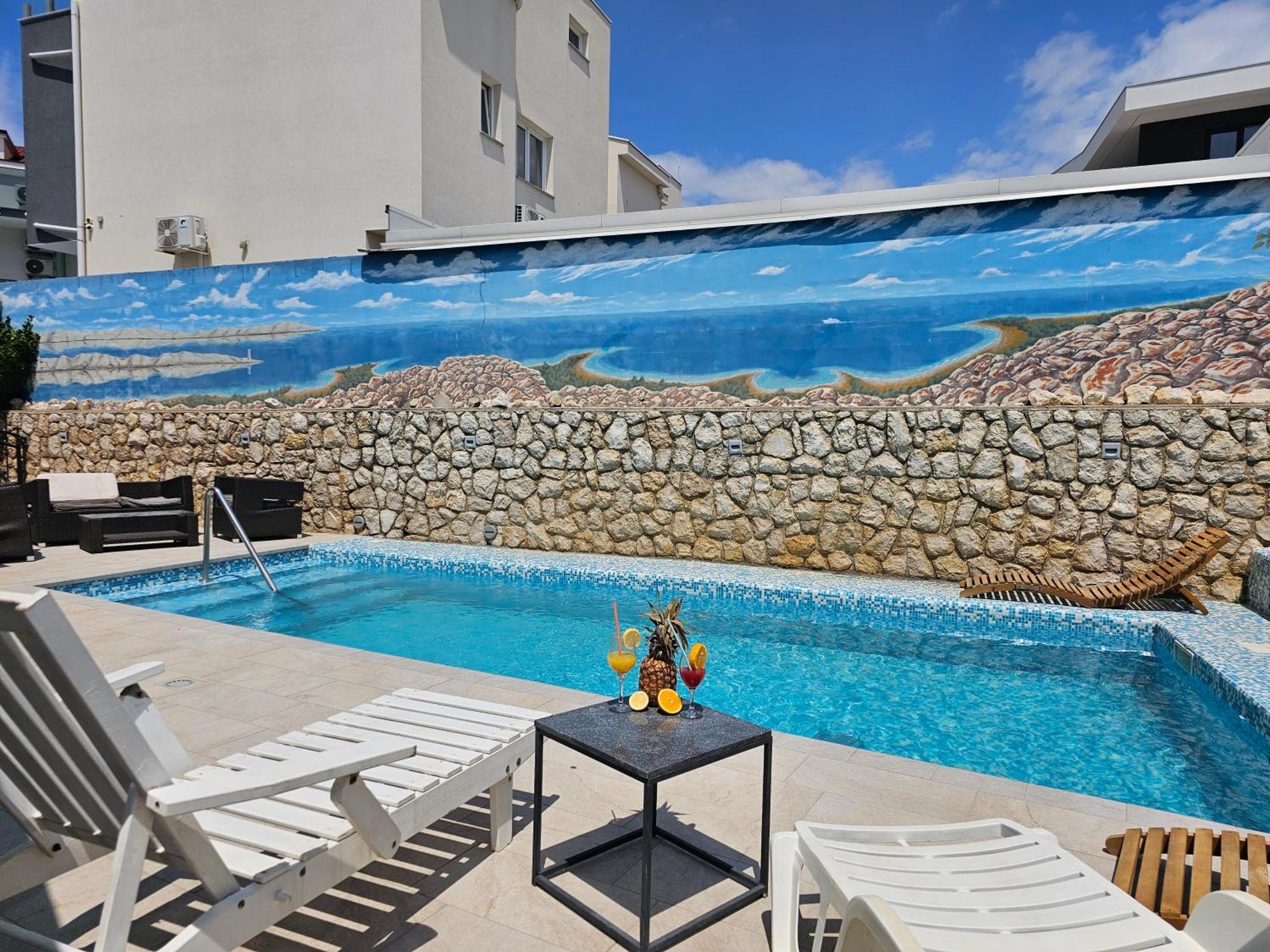 The Golden Grotto Apartments Novalja Ngoại thất bức ảnh